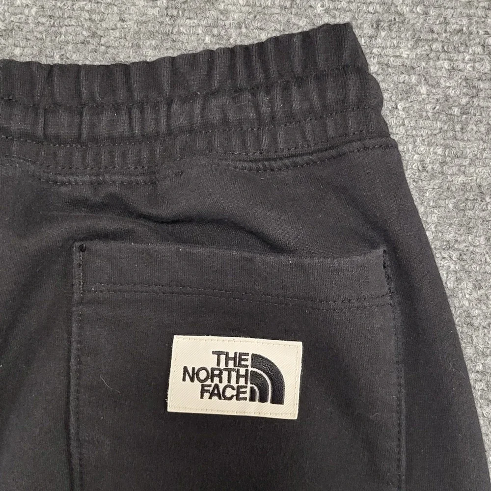 North Face Men's Heritage Patch TNF Black Joggers Sweatpants Size Small